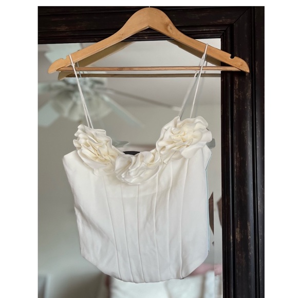 NWT Anthropologie Sunday Brooklyn Floral Corset - Picture 2 of 2